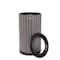 Alpine Industries 32 gal Round Outdoor Can, Grey, Steel + Plastic wood, 20 in ALP4400-01-GRY - alternate 10